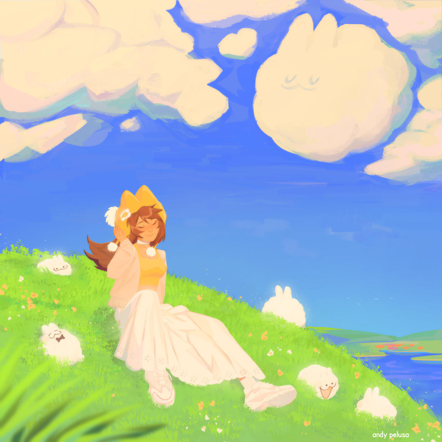 Original characters interaction